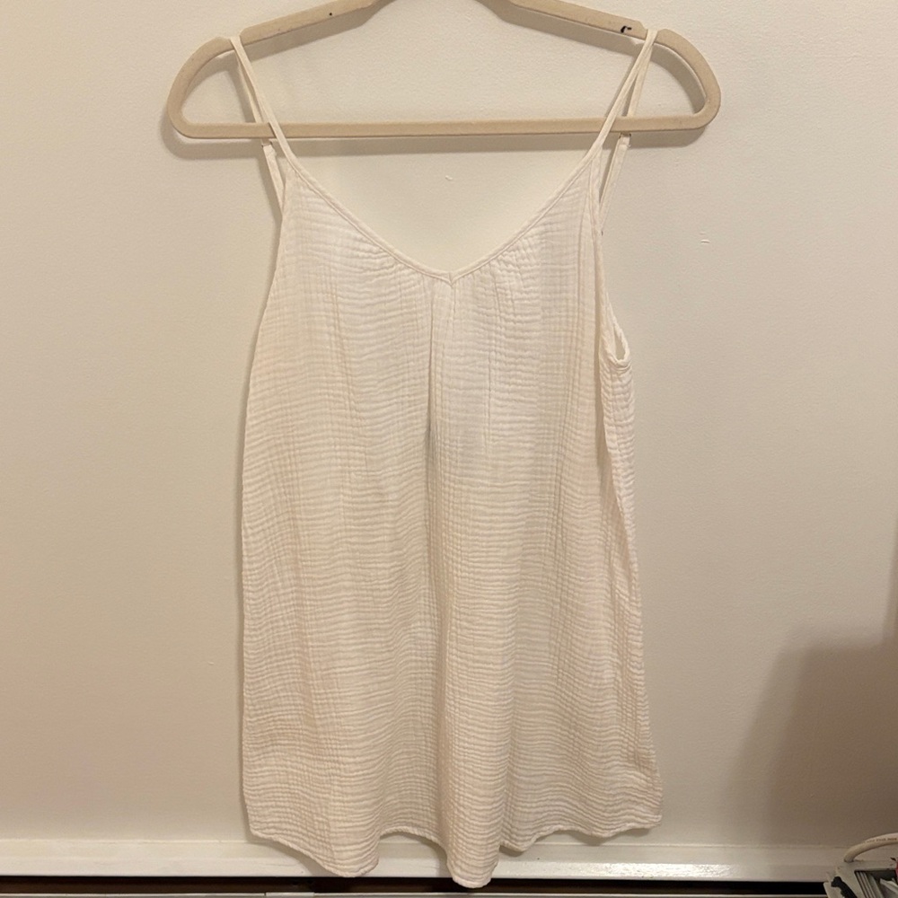 White Guaze Dress/Cover Up
